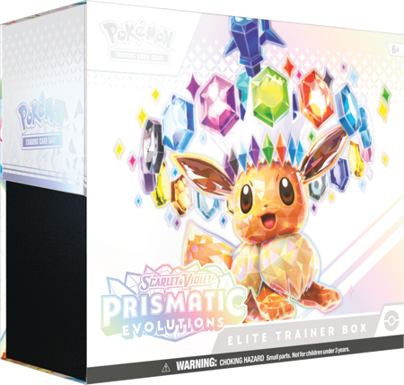 Pokemon Prismatic Evolutions ETB Elite Zestaw Trainer Box ORYGINALNE KARTY