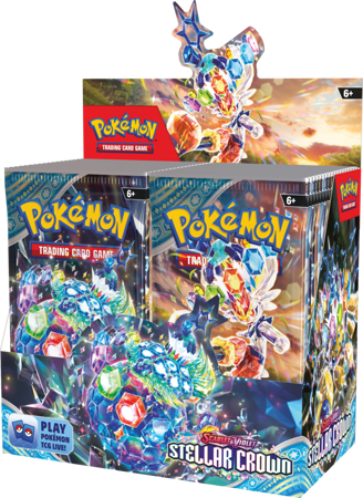 Pokemon TCG Booster BOX Stellar Crown 36x saszetka paczka ORYGINALNE KARTY