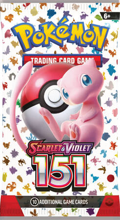 Pokemon TCG Scarlet Violet 151 Booster Pokemony saszetka ORYGINALNE KARTY