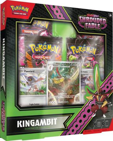 Pokemon TCG Shrouded Fable Kingambit Illustration Rare Collection ORYGINALNE KARTY