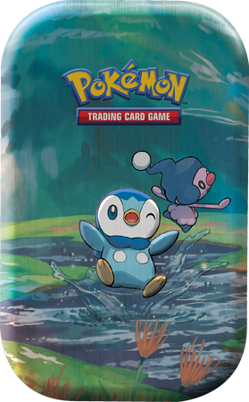 Pokemon TCG Sinnoh Stars Tin karty 2x Booster +Promo Piplup ORYGINALNE KARTY