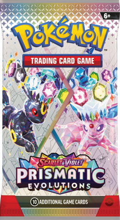 Prismatic Evolutions booster Pokemon TCG saszetka karty ORYGINALNE KARTY