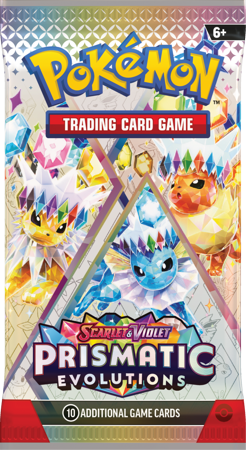 Prismatic Evolutions booster Pokemon TCG saszetka karty ORYGINALNE KARTY