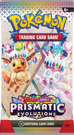 Prismatic Evolutions booster Pokemon TCG saszetka karty ORYGINALNE KARTY