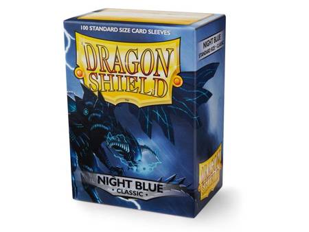 Protektory Night Blue 100 szt Dragon Shield koszulki MtG