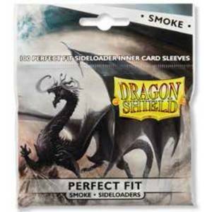 Protektory Perfect Fit SMOKE z otworem z boku 100 szt Dragon Shield wewnętrzne