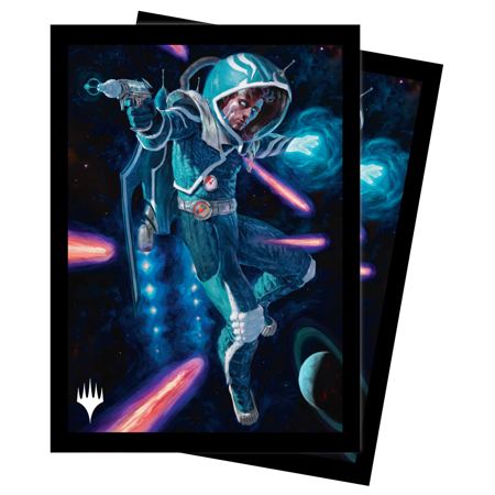 Protektory Space Beleren Unfinity MtG koszulki Magic 100 sztuk