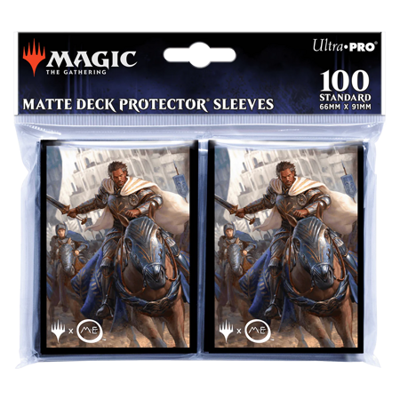 Protektory na talię Commander karty MtG gra Magic the Gathering koszulki LotR: Tales of Middle-earth - Aragorn (100 sztuk)