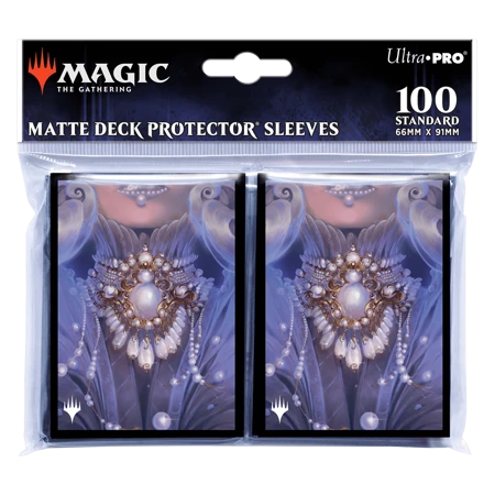 Protektory na talię Commander karty MtG gra Magic the Gathering koszulki Modern Horizons 3 Pearl Medallion (100 sztuk)