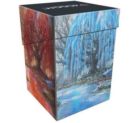 Pudełko na talię Commander karty MtG gra Magic the Gathering Bloomburrow Three Tree City