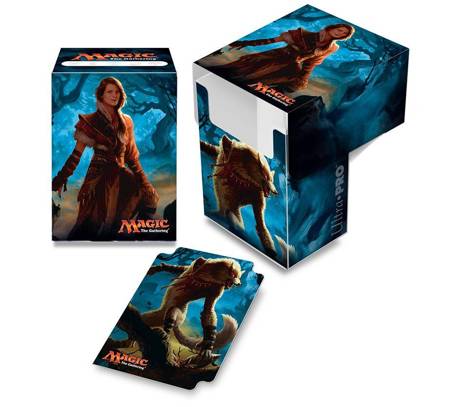 Pudełko na talię karty MtG gra Magic the Gathering Shadows over Innistrad Arlinn Kord / Arlinn, Embraced by the Moon Deck Box