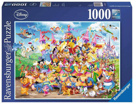 Puzzle Disney Premium Postacie Disneya filmy bajki 1000 elementów KLASYKA