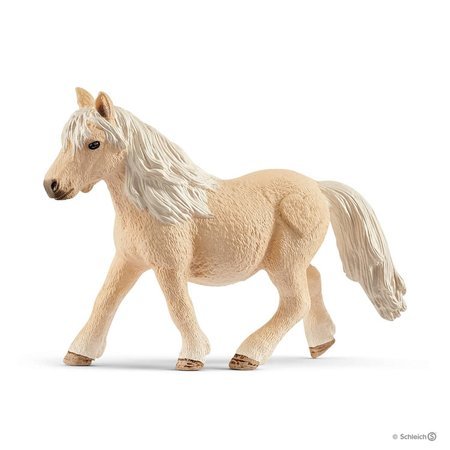 SCHLEICH 42484 11w1 Zestaw Koń figurka Kuc szetlandzki przeszkody +naklejki