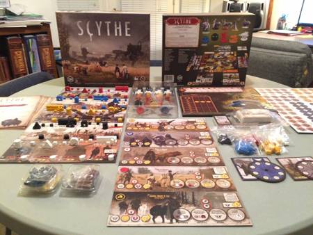 SCYTHE Edycja angielska Gra planszowa roku TOP BGG