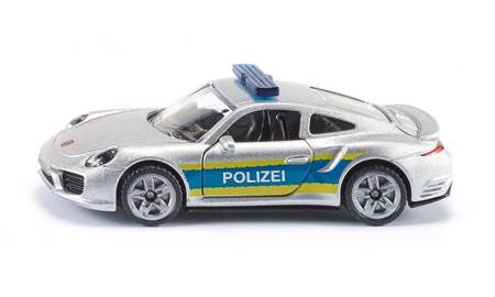 SIKU 1528 Policja Porsche 911 radiowóż policyjny