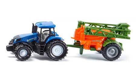 SIKU 1668 TRAKTOR NEW HOLLAND +OPRYSKIWACZ Farma