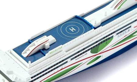 SIKU 1728 SUPER STATEK Tallink Megastar model metal