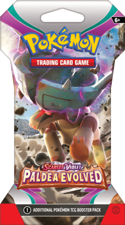 Scarlet & Violet Paldea Evolved Sleeved Booster Pokemon TCG saszetka karty ORYGINALNE