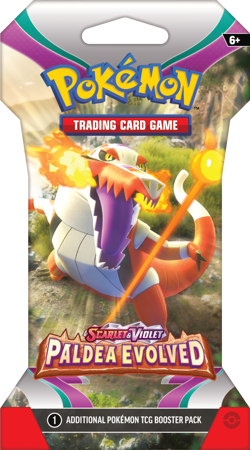 Scarlet & Violet Paldea Evolved Sleeved Booster Pokemon TCG saszetka karty ORYGINALNE