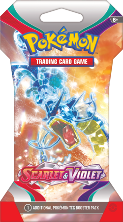 Scarlet & Violet Sleeved Booster Pokemon TCG saszetka karty ORYGINALNE