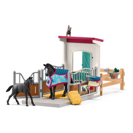 Schleich 42611 Zagroda dla koni z klaczą oraz źrebakiem Horse Club