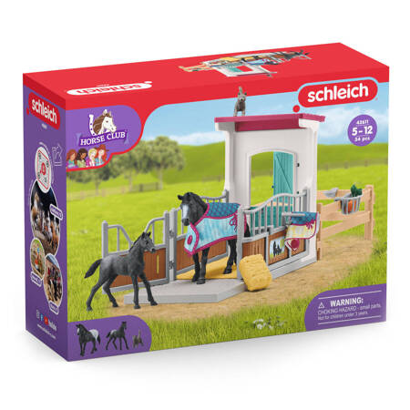 Schleich 42611 Zagroda dla koni z klaczą oraz źrebakiem Horse Club