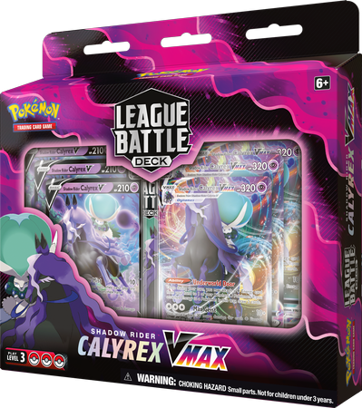 Shadow Rider Calyrex VMAX League Battle Deck karty ORYGINALNE KARTY