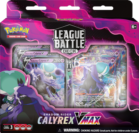 Shadow Rider Calyrex VMAX League Battle Deck karty ORYGINALNE KARTY