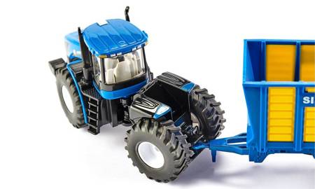 Siku 1947 Traktor New Holland T9.560 +przyczepa 1:50