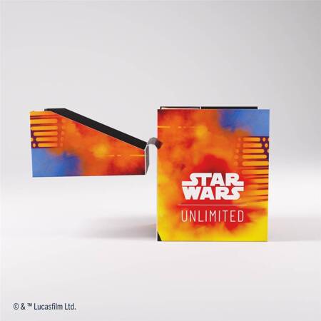 Star Wars Unlimited Pudełko na karty talię Soft Crate Gamegenic Luke Vader