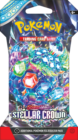 Stellar Crown Sleeved Booster Pokemon TCG saszetka karty ORYGINALNE KARTY