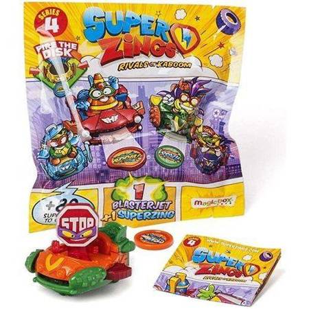 Super Zings POJAZD BLASTER JET +FIGURKA Superzings