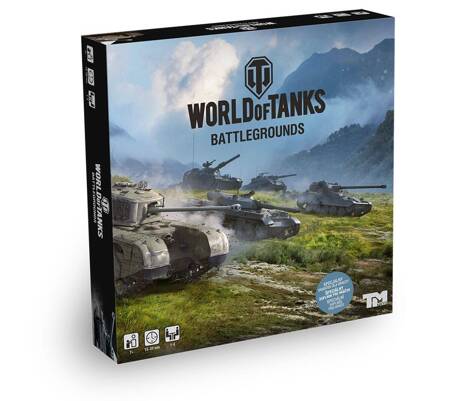 WORLD OF TANKS gra planszowa Battlegrounds czołgi ORYGINALNA PL CZ SK