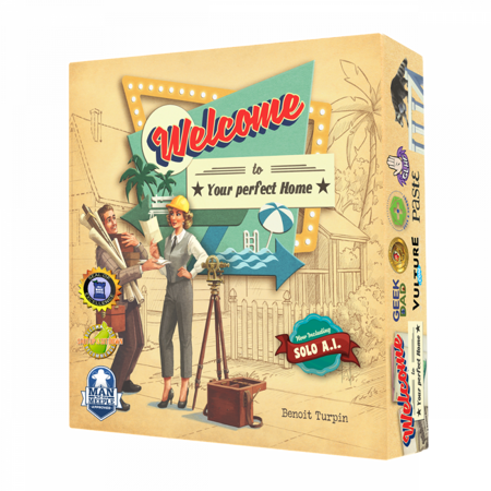 Welcome To.. Miasteczko marzeń gra planszowa 2nd Edition ENGLISH BOARD GAME