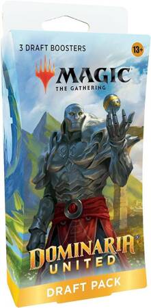 ZESTAW PREZENTOWY MAGIC THE GATHERING 3 Draft Booster Pack MTG Dominaria United