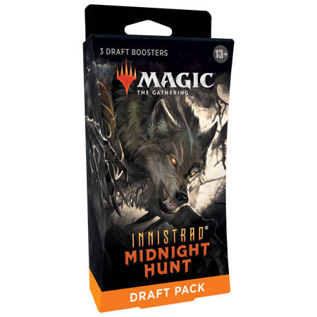 ZESTAW PREZENTOWY MAGIC THE GATHERING 3 Draft Booster Pack MTG Innistrad Midnight Hunt