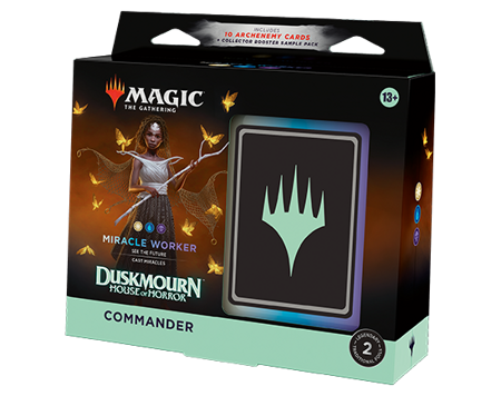 Zestaw KOMPLET Talii 4x Talia Commander Duskmourn: House of Horror Talie MtG Magic 2024