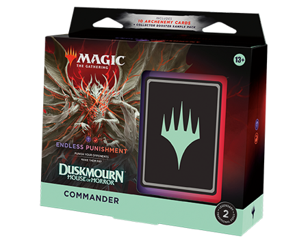 Zestaw KOMPLET Talii 4x Talia Commander Duskmourn: House of Horror Talie MtG Magic 2024