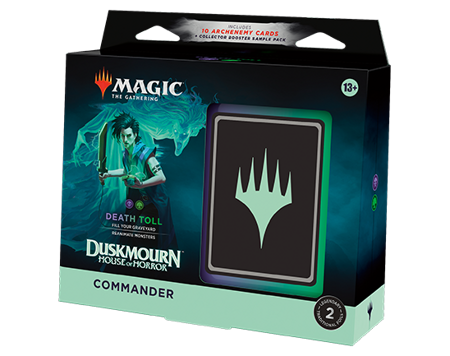 Zestaw KOMPLET Talii 4x Talia Commander Duskmourn: House of Horror Talie MtG Magic 2024