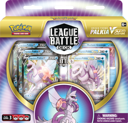 Zestaw Pokemon League Deck Talia do grania Palkia VSTAR ORYGINALNE KARTY