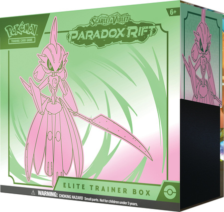 Zestaw Pokemon Paradox Rift ETB Elite trainer box Iron Valiant ORYGINALNE KARTY