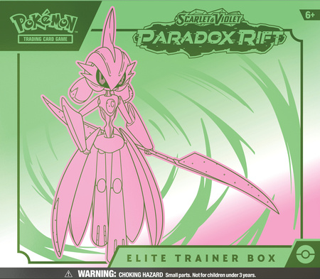 Zestaw Pokemon Paradox Rift ETB Elite trainer box Iron Valiant ORYGINALNE KARTY