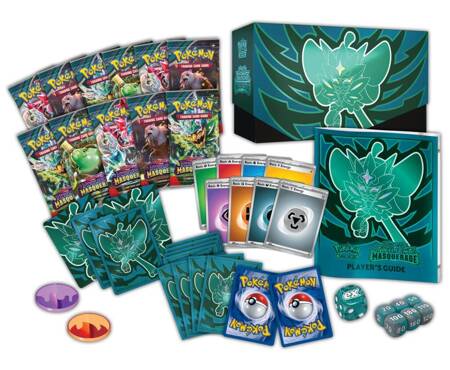 Zestaw Pokemon Twilight Masquerade ETB Elite trainer box ORYGINALNE KARTY