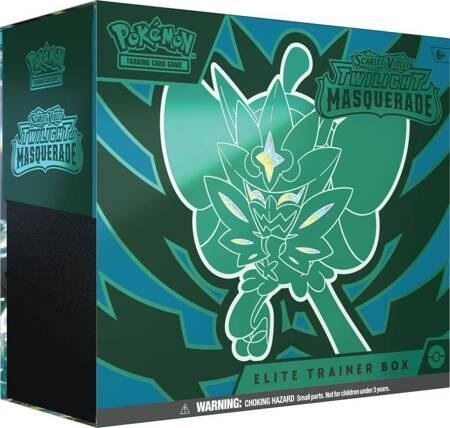 Zestaw Pokemon Twilight Masquerade ETB Elite trainer box ORYGINALNE KARTY