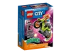 2w1 LEGO City Motocykl kaskaderski figurka pojazd figurki motor klocki