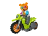 2w1 LEGO City Motocykl kaskaderski figurka pojazd figurki motor klocki