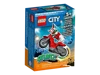 2w1 LEGO City Motocykl kaskaderski figurka pojazd figurki motor klocki