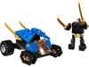 2w1 LEGO NINJAGO 30592 zestaw z serii dla dzieci POJAZD +LUDZIK 69 klocków