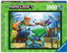 2w1 Puzzle MINECRAFT Premium 1000 elementów puzle ORYGINALNE DLA FANA GRY