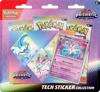 3w1 Pokemon Prismatic Evolutions naklejki Tech Sticker ORYGINALNE KARTY